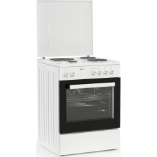 Κουζίνα Ηλεκτρική Thermogatz TGS E120 WH Turbo 60Lt με 4 Εμαγιέ Εστίες & Αέρα