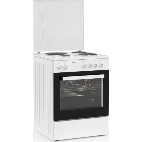 Κουζίνα Ηλεκτρική Thermogatz TGS E120 WH Turbo 60Lt με 4 Εμαγιέ Εστίες & Αέρα Κουζίνα Ηλεκτρική Thermogatz TGS E120 WH Turbo 60Lt με 4 Εμαγιέ Εστίες & Αέρα