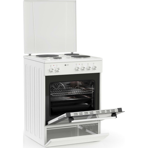 Κουζίνα Ηλεκτρική Thermogatz TGS E120 WH Turbo 60Lt με 4 Εμαγιέ Εστίες & Αέρα Κουζίνα Ηλεκτρική Thermogatz TGS E120 WH Turbo 60Lt με 4 Εμαγιέ Εστίες & Αέρα