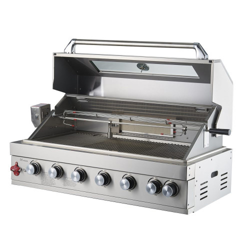 BBQ Υγραερίου Thermogatz TGH-BI-B8B-G 6+1 Καυστήρες 26,7kW Εντοιχιζόμενο BBQ Υγραερίου Thermogatz TGH-BI-B8B-G 6+1 Καυστήρες 26,7kW Εντοιχιζόμενο