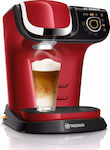 Bosch My Way 2 Καφετιέρα για Κάψουλες Tassimo Πίεσης 3.3bar Red